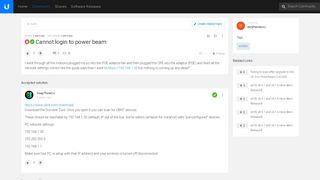 
                            9. Solved: Cannot login to power beam - Ubiquiti Networks Community