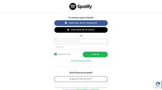 
                            2. Solved: can't log in - spotify won't accept password and l ...