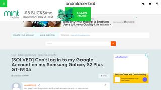 
                            6. [SOLVED] Can't log in to my Google Account on my Samsung Galaxy S2 ...