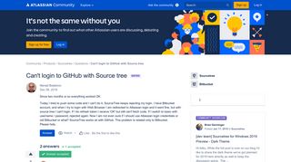 
                            2. Solved: Can't login to GitHub with Source tree - Atlassian Community