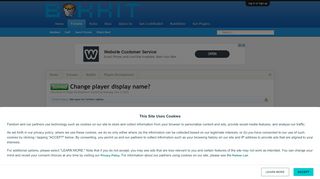 
                            2. Solved - Change player display name? | Bukkit Forums