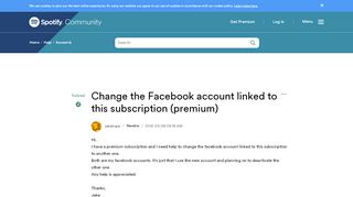 
                            12. Solved: Change the Facebook account linked to this subscri ...