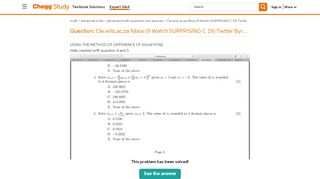 
                            10. Solved: Cle.wits.ac.za Nbox (9 Watch SURPRISING C 19) Twtt ...