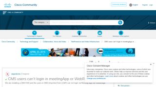 
                            9. Solved: CMS users can't login in meetingApp or ... - Cisco Community