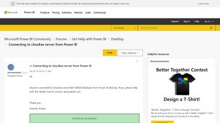 
                            11. Solved: Connecting to cloudiax server from Power BI - Microsoft ...