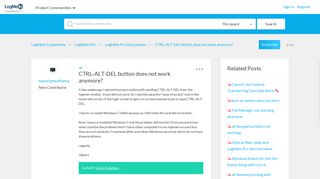 
                            10. Solved: CTRL-ALT-DEL button does not work anymore? - LogMeIn ...