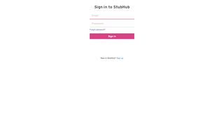 
                            8. Solved: Developer Login Portal Not Authenticating - StubHub ...