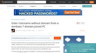 
                            5. [SOLVED] Enter Username without domain from a windows 7 domain ...
