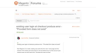 
                            5. Solved: existing user login at checkout produce error - 