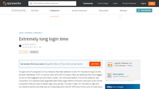 
                            2. [SOLVED] Extremely long login time - Windows 7 Forum - ...