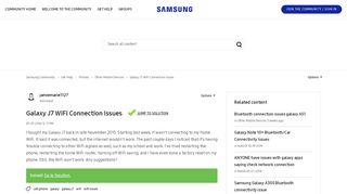 
                            11. Solved: Galaxy J7 WiFi Connection Issues - Samsung Community ...