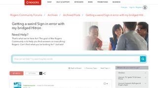 
                            7. Solved: Getting a weird Sign-in error with my bridged Hitr ...