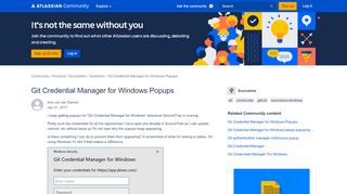 
                            6. Solved: Git Credential Manager for Windows Popups