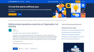 
                            13. Solved: GitHub private repositories owned by an Organizati...