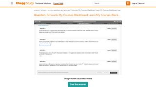 
                            10. Solved: Gmu.edu My Courses-Blackboard Learn My Courses-Bla ...