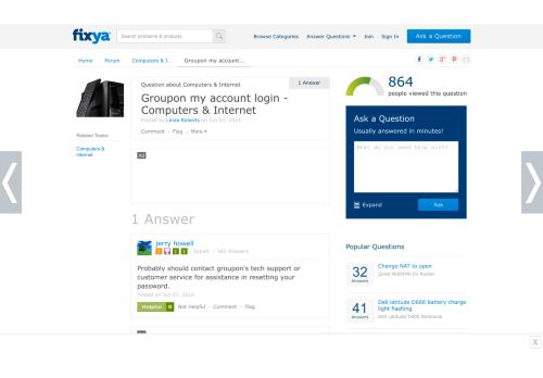 
                            13. SOLVED: Groupon my account login - Fixya