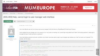 
                            1. [SOLVED] Help, cannot login to user manager web interface - MikroTik