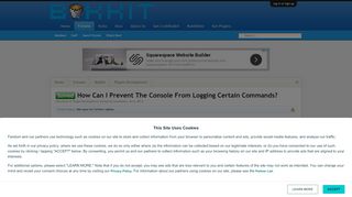 
                            10. Solved - How Can I Prevent The Console From Logging Certain ...