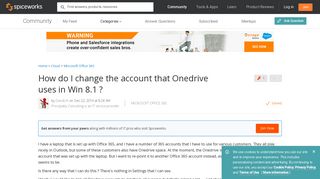 
                            12. [SOLVED] How do I change the account that Onedrive uses in Win 8.1 ...