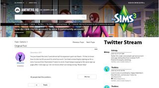 
                            9. Solved: how do i link my EA account to sims 3 community account ...
