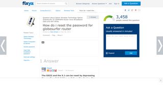 
                            10. SOLVED: How do i reset the password for globesurfer router - Fixya