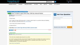 
                            7. [Solved] how to admin login dlink dap 1360 by android mobile ...