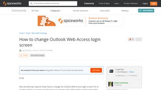 
                            4. [SOLVED] How to change Outlook Web Access login screen ...