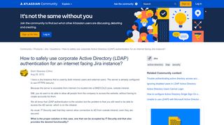 
                            7. Solved: How to safely use corporate Active Directory (LDAP...