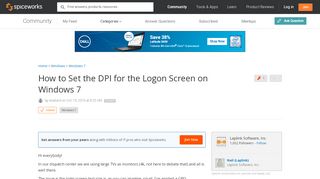 
                            3. [SOLVED] How to Set the DPI for the Logon Screen on Windows 7 ...