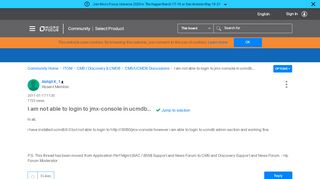
                            12. Solved: I am not able to login to jmx-console in ucmdb... - ...