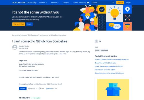 
                            12. Solved: I can't connect to Github from Sourcetree - Atlassian Community