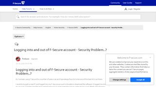 
                            6. Solved: Logging into and out of F-Secure account - Security ...