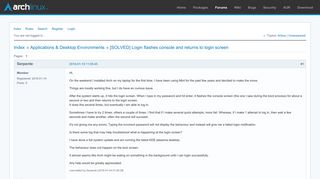 
                            6. [SOLVED] Login flashes console and returns to login screen ...