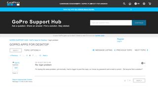 
                            6. Solved: login problem - Page 6 - GOPRO SUPPORT HUB