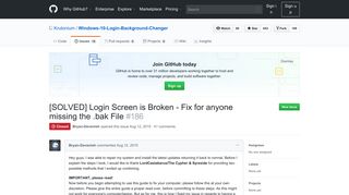 
                            9. [SOLVED] Login Screen is Broken - Fix for anyone missing the .bak ...