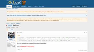 
                            10. Solved - login.lua | OTLand