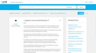 
                            8. Solved: Logmein rescue with Windows 7 - LogMeIn Community