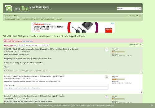 
                            1. SOLVED - Mint 18 login screen keyboard layout is different then ...