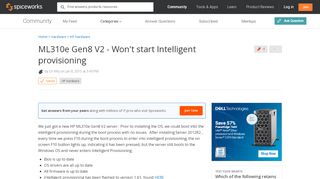 
                            13. [SOLVED] ML310e Gen8 V2 - Won't start Intelligent provisioning ...