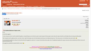 
                            2. [SOLVED] No keyboard/mouse at login screen - Ubuntu Forums