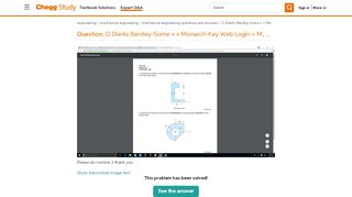 
                            9. Solved: O Dierks Bentley-Some + × Monarch-Key Web Login ... - Chegg