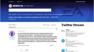 
                            6. Solved: Origin online login is currently unavailable and I can't fix it ...