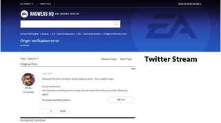 
                            11. Solved: Origin verification error - Answer HQ - EA Answers HQ