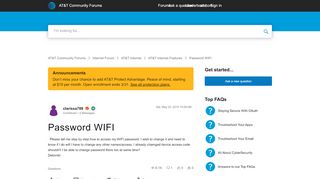 
                            2. Solved: Password WIFI - AT&T Community