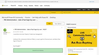 
                            8. Solved: PBI Administration - date of last login by user ...