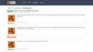 
                            9. Solved - Problem with rcon.login command | Oxide