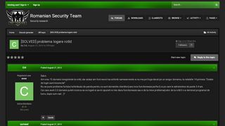 
                            11. [SOLVED] problema logare rotld - Off-topic - Romanian Security Team