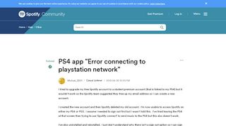 
                            9. Solved: PS4 app 