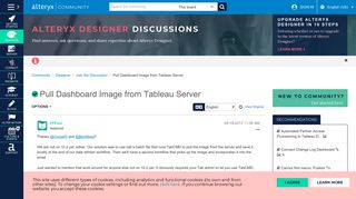 
                            9. Solved: Pull Dashboard Image from Tableau Server - Page 2 - Alteryx ...
