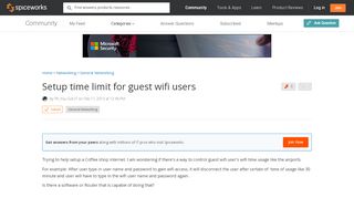 
                            4. [SOLVED] Setup time limit for guest wifi users - Networking ...